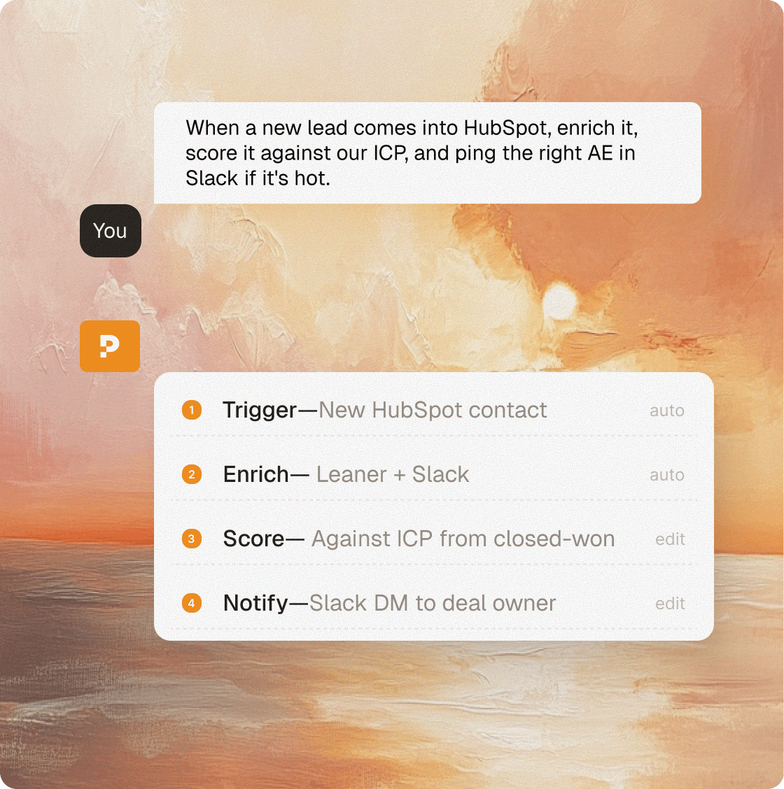 Support chat interface with user and agent conversation